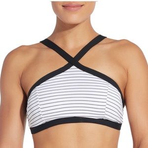 CALIA High Front Criss Cross Neck Bikini Top